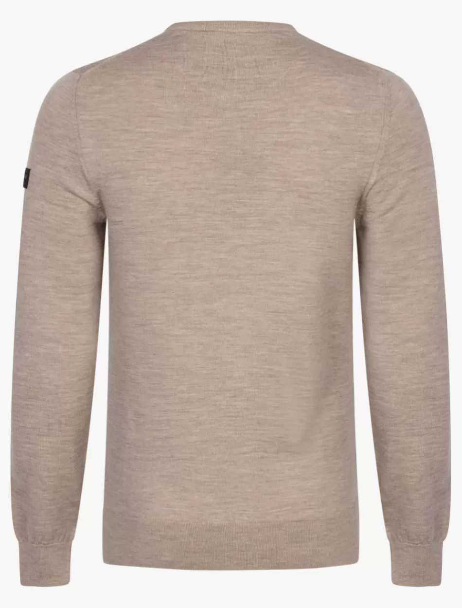 Cheap Merino R-Neck Pullover Men Sweaters