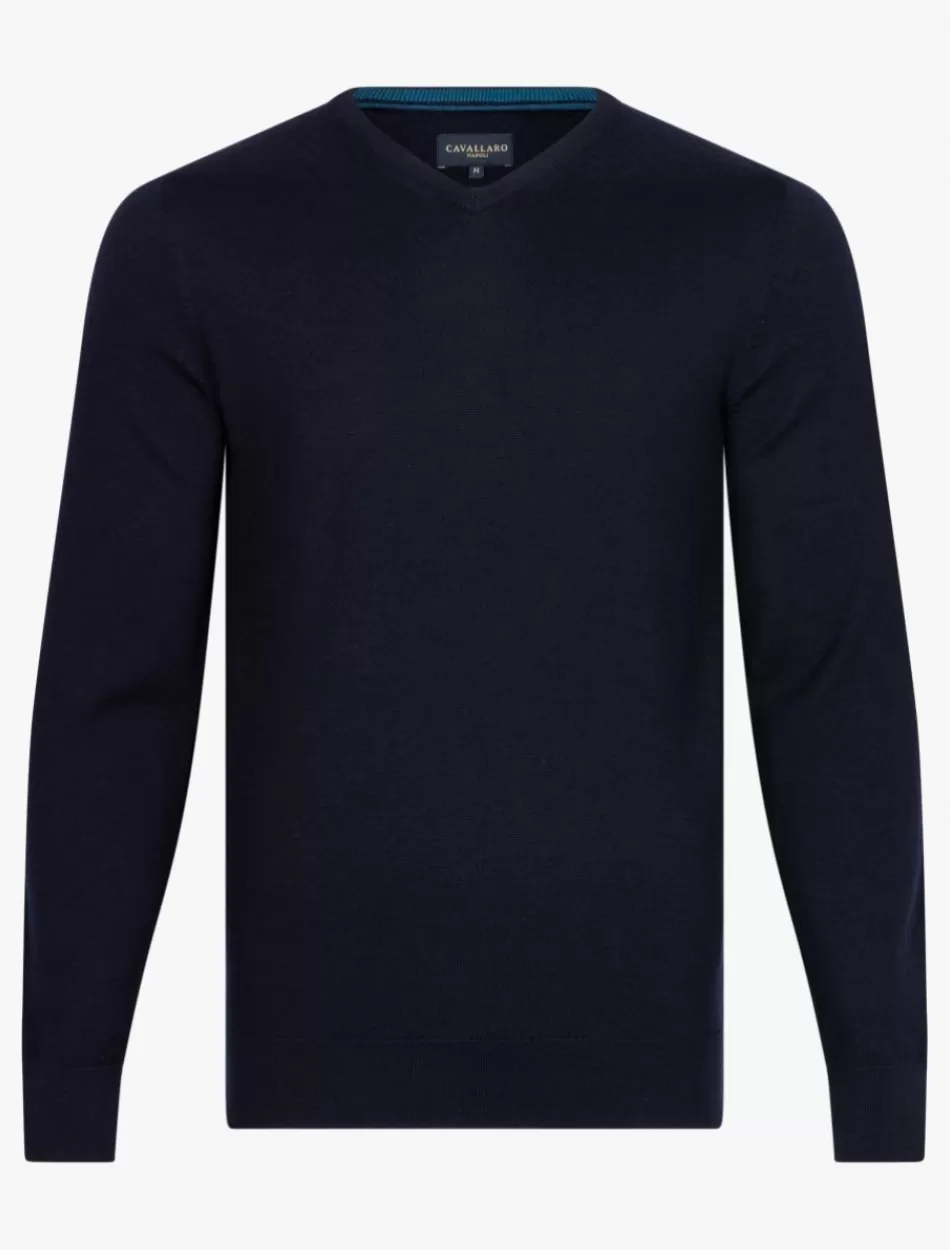 Cheap Merino V-Neck Pullover Men Sweaters