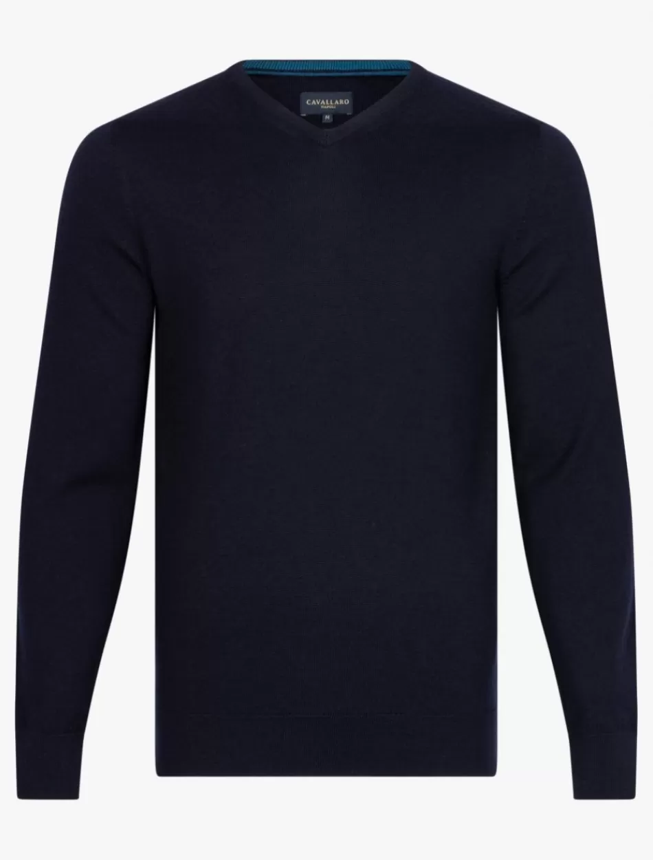 Clearance Merino V-Neck Pullover Men Sweaters
